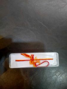 Rudraksh Rakhi Pure Silver