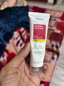 Deconstruct Fluid Sunscreen Retinol Cream GIF