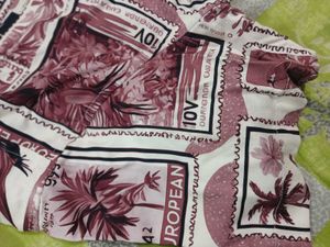 Vintage Stamp Print Shirt