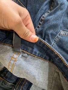 Wide Leg Denim Jeans