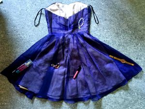 CORSET TUBE PROM DRESS FOR WOMEN