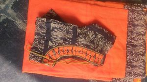 saree with stitching blouse