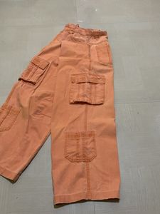 Vintage Orange Cargo Pants