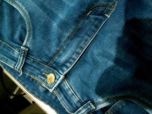 Wide Leg Jeans - Dark Wash