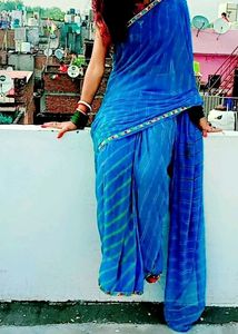 Fancy  Looking  Smooth Sex Saree
