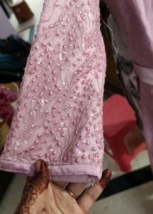 Pink Gown For Girls