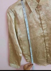Golden Long Sleeve Shirt