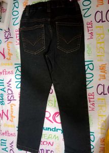 Boy&#39;s Black Denim Jeans