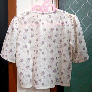Floral Print Blouse