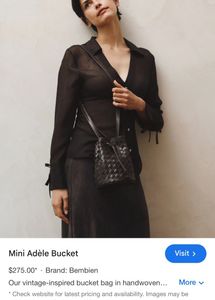 Mini Adele bucket Bag