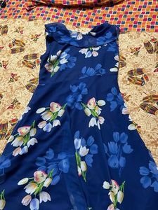 Floral Print Midi Dress (XXL)