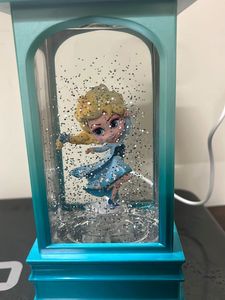 Frozen Elsa Snow Globe Lantern With Music &amp; Light
