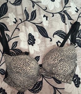 Animal Print wired Bra