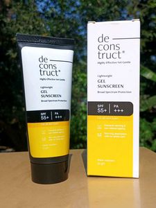 Deconstruct SPF 55+ Gel Sunscreen 50 gm