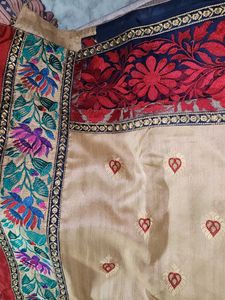 Elegant Embroidered Saree