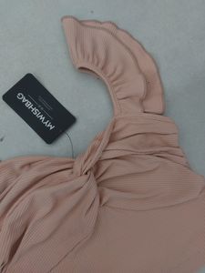 Twist Ruffle Crop Top