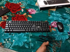 Wired Keyboard And Mouse Combo