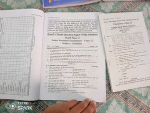 12th Chemistry Desk Work
