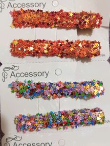 4 Korean Hair Clips -2 pairs