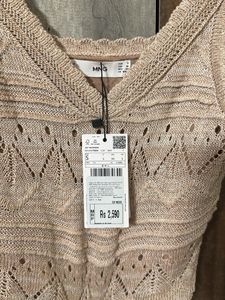 Mango Knitted Crop Top