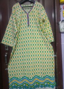 Cotton Print Kurta