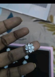 Sparkling Flower Earrings