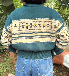 Patterned Knit Pullover