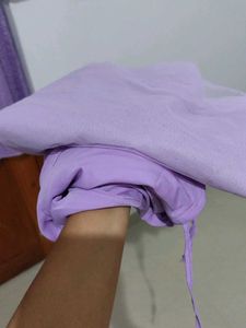 Elegant Lavender Kurta &amp; Dupatta Set