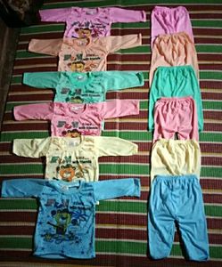 Baby Boys &amp; Girls Full Tshirt Pant 6 Set