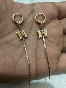 New ‼️Anti Tarnish Butterfly Dangle Earrings