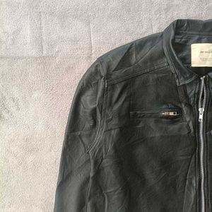 Stylish Black Leather Jacket|PRICE IS 1299 NOT 999