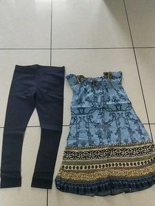 Kurti With Leggings 💙