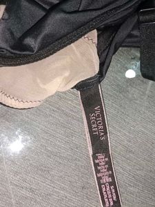 Black Bra with Strappy Detail