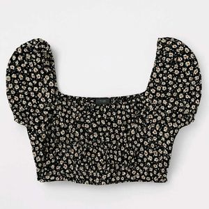Floral Crop Top