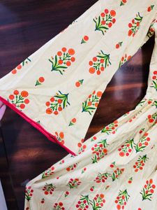 Floral Print Kurta