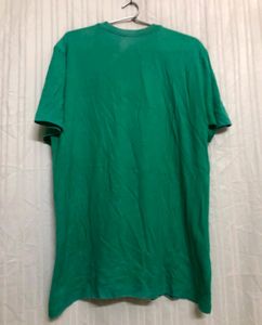 Nike Sea Green Cotton T Shirt
