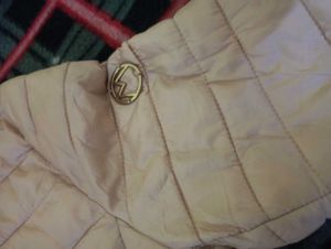 Beige Puffer Jacket