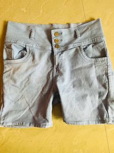 Sky Blue Denim Shorts Size 32
