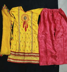 Yellow Readymade Suit