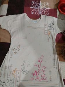 Vintage Floral Print Top