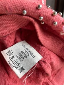 Coral Sequin Tank Top