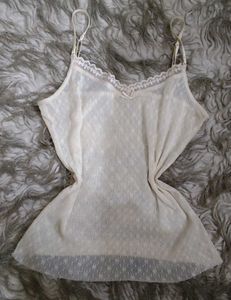 Net Lace Cami Top