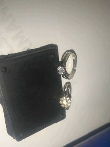 Silver Flower Ring