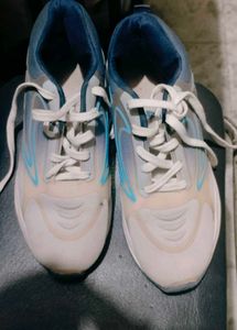 Used Blue Running Shoes