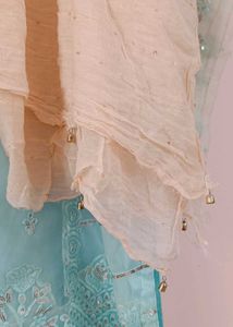 Elegant Pakistani Embroidered Suit Set