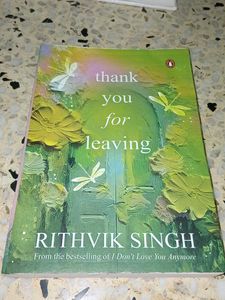 Thank You For Leaving Book