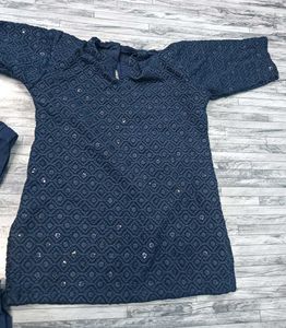 Hand Stitch 😡Pajama Kameez 2 Year Baby
