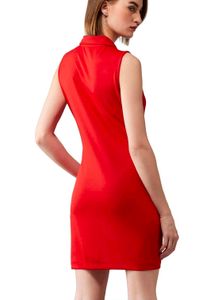 Chic Red Sleeveless Tunic Top❤️