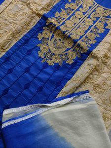Offer🎉🎉Beautiful Full Embroidered Suit