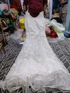 Elegant White Gown